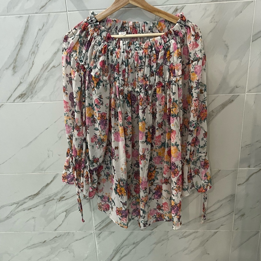 Tularosa Brogan mini dress in pastel floral - Picture 5 of 6